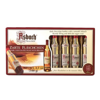 Asbach Brandy Dark Chocolate Zarte Fläschchen