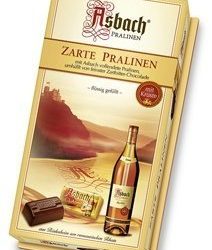 Asbach Chocolate Brandy Zarte Pralinen with Sugar Crust (125g)