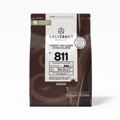 Callebaut 811 54.5% Dark Couverture Chocolate Callets