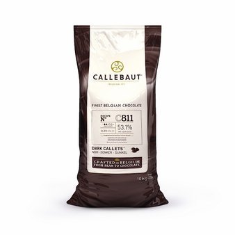 Callebaut C811 53.1% Dark Chocolate Baking Callets