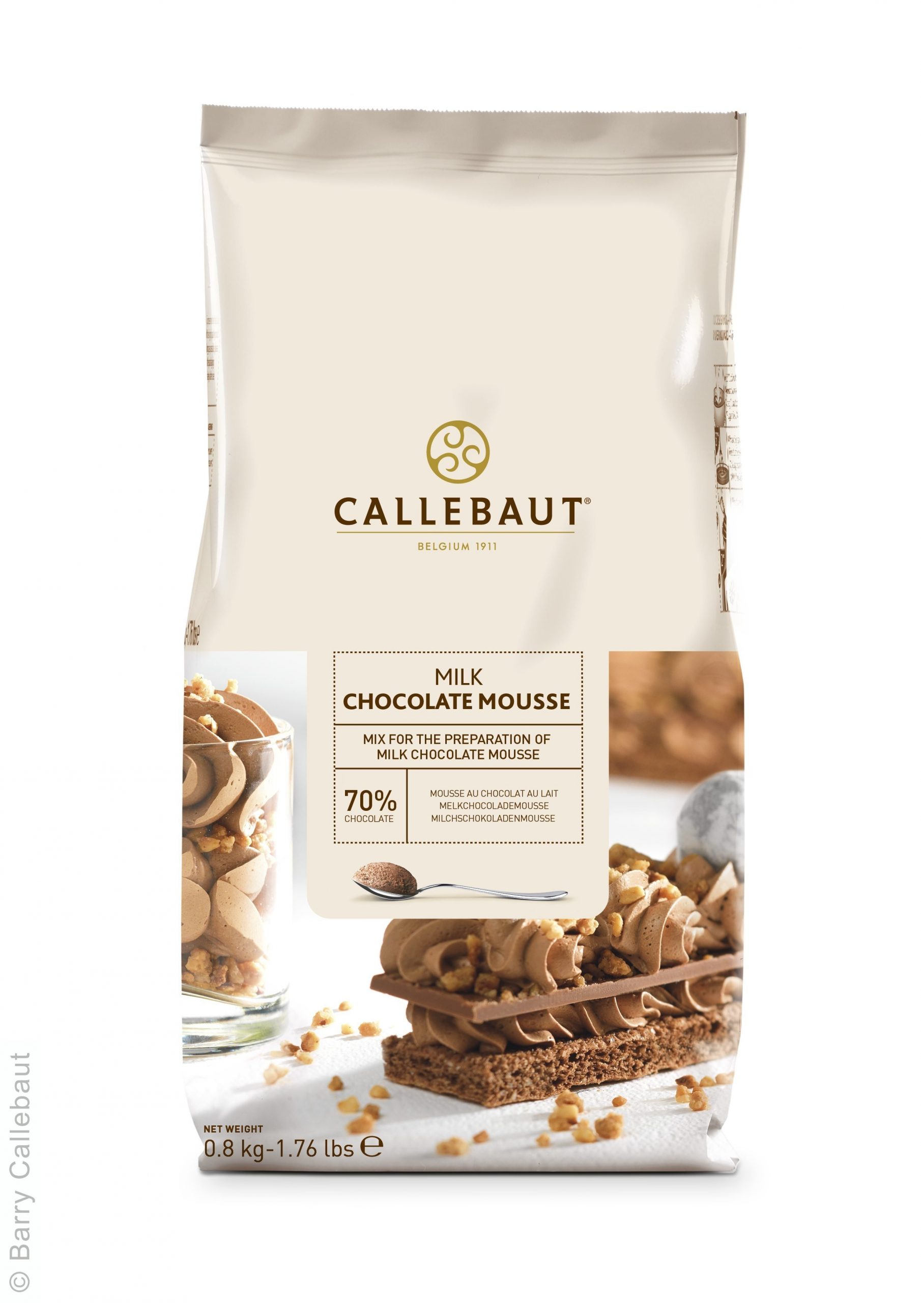 svovl marv Bestået Callebaut Milk Chocolate Mousse Powder | World Wide Chocolate