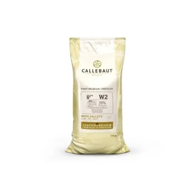 Callebaut W2 28% White Chocolate Callets