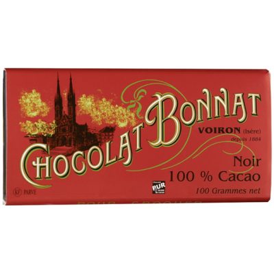 Chocolat Bonnat 100% Pure Cocoa Dark Chocolate