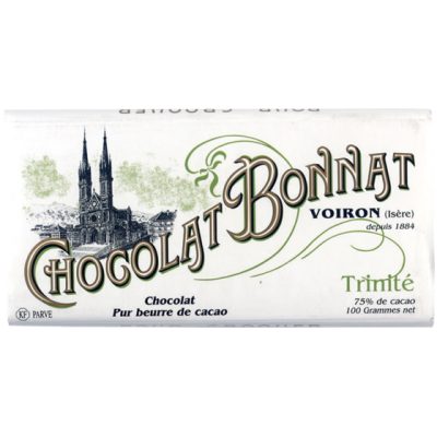 Chocolate Bonnat Trinité 75% Dark Chocolate Bar
