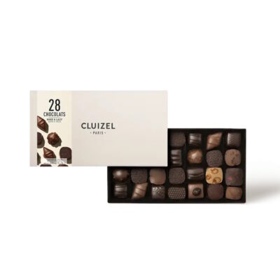 Cluizel 28-Piece Dark & Milk Chocolate Gift Box