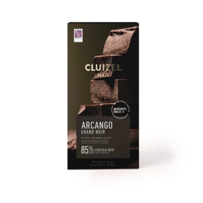Cluizel Arcango Grand Noir 85% Dark Chocolate Bar