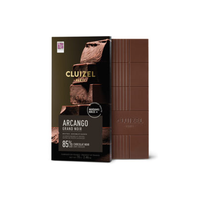Cluizel Arcango Grand Noir 85% Dark Chocolate Bar