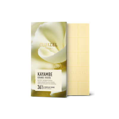 Cluizel Kayambe Grand Ivoire 36% White Chocolate Bar