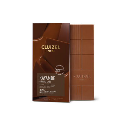 Cluizel Kayambe Grand Lait 45% Milk Chocolate Bar