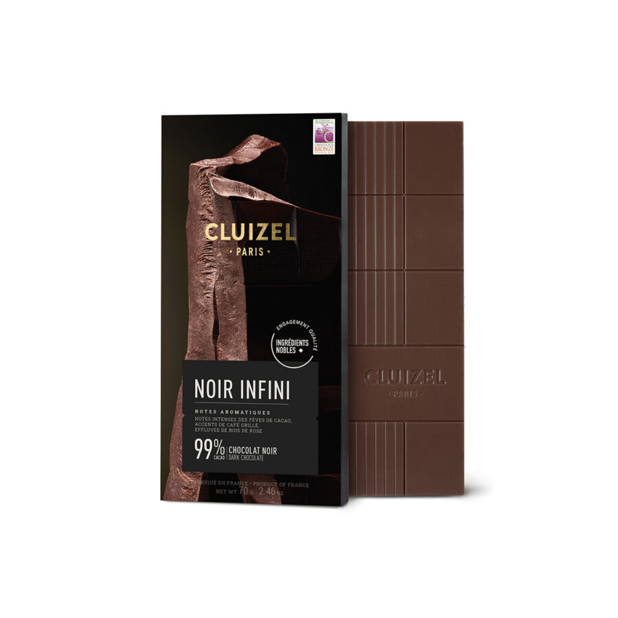 Cluizel Noir Infini 99% Dark Chocolate Bar