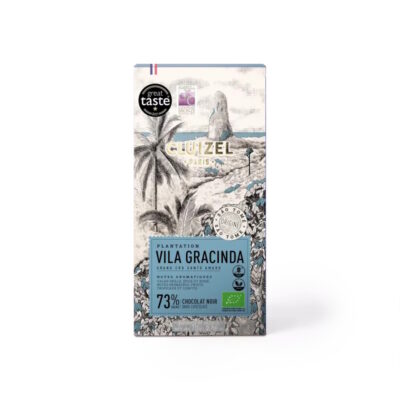 Cluizel Vila Gracinda São Tomé 73% Dark Chocolate Bar