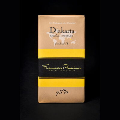 François Pralus Djakarta 75% Dark Chocolate Bar
