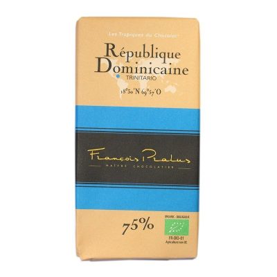 François Pralus Dominican Republic 75% Dark Chocolate Bar