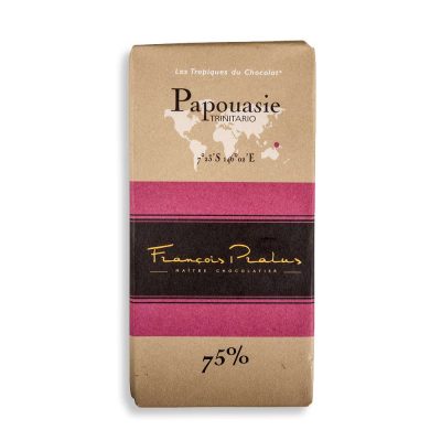 François Pralus Papouasie 75% Dark Chocolate Bar