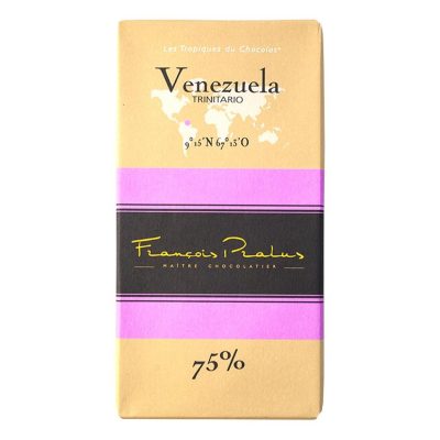 François Pralus Venezuela 75% Dark Chocolate Bar