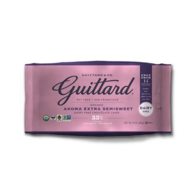 Guittard Akoma Extra Semisweet Organic 55% Dark Chocolate Baking Chips (10oz)