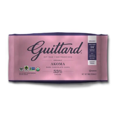 Guittard Akoma Organic Semisweet 55% Dark Chocolate Baking Chips