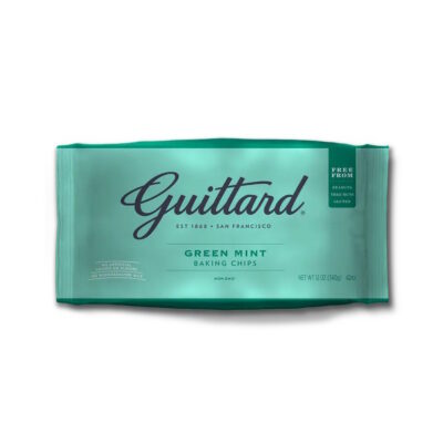 Guittard Green Mint Baking Chips (12oz)
