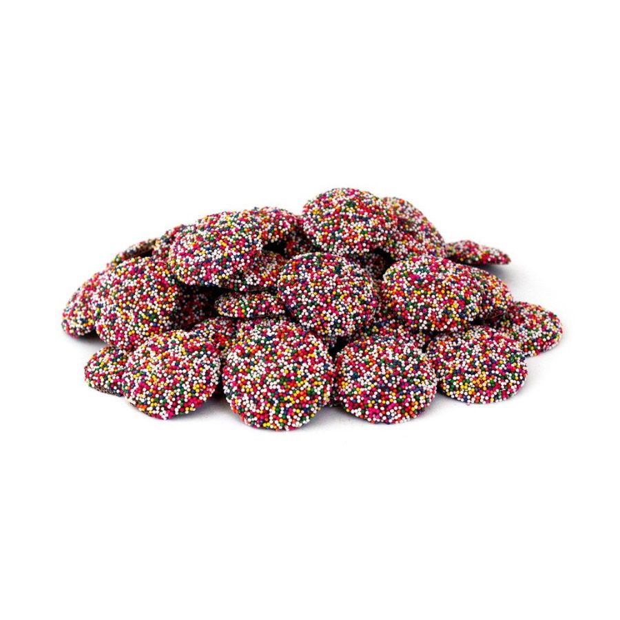 Guittard Milk Chocolate Wafers with Colored Nonpareils