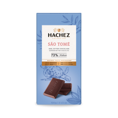 Hachez São Tomé 73% Dark Chocolate Bar