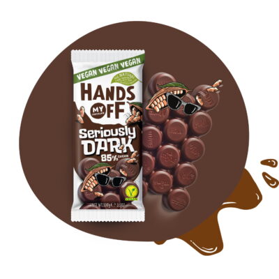 Hands Off My Chocolate 85% Seriously Dark Chocolate Bar