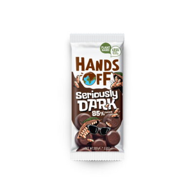 Hands Off My Chocolate Seriously Dark 85% Dark Chocolate Bar