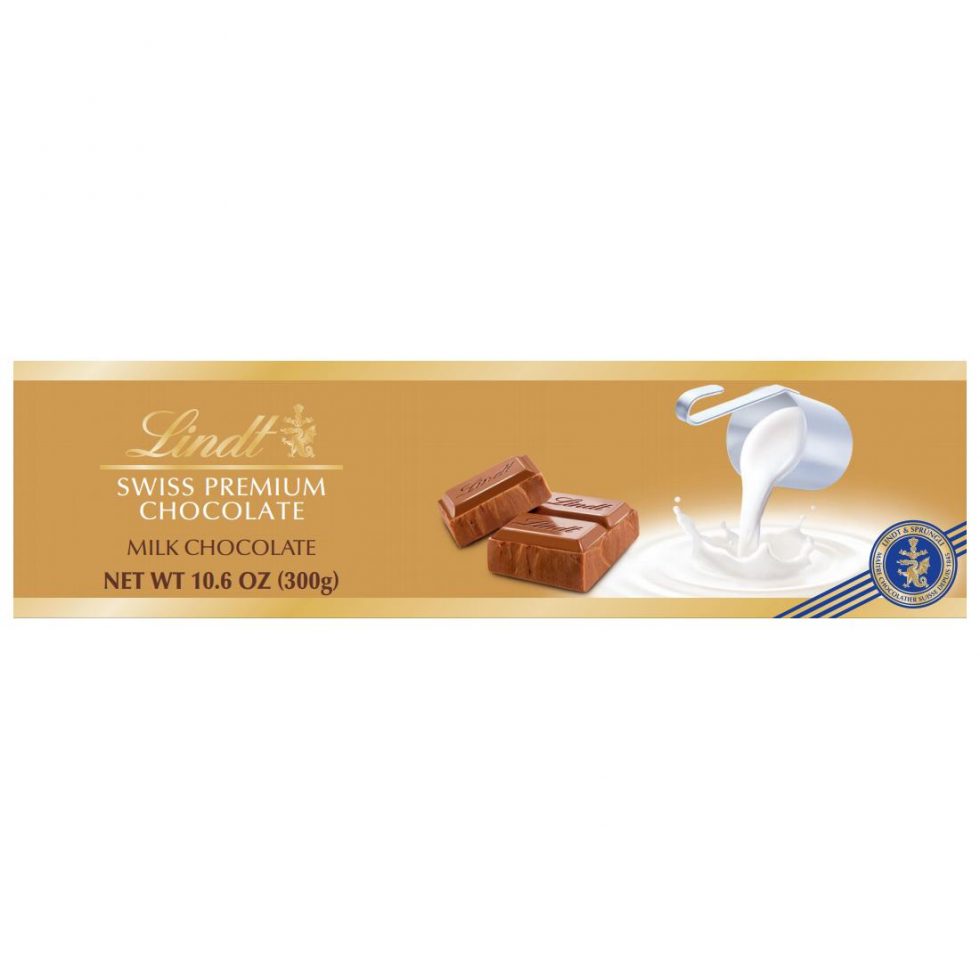 Lindt Swiss Milk Chocolate Gold Bar | World Wide Chocolate