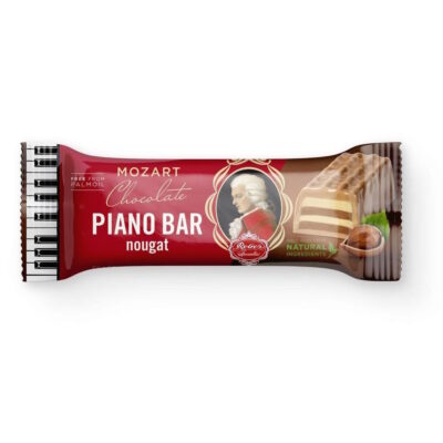 Reber Mozart Chocolate Piano Bar with Nougat