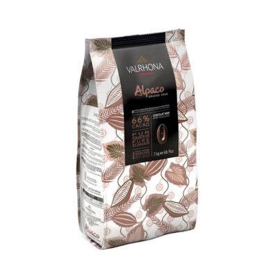 Valrhona Alpaco Ecuador 66% Dark Couverture Chocolate Feves