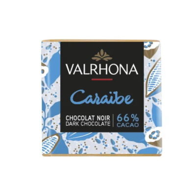 Valrhona Caraïbe 66% Dark Chocolate Squares