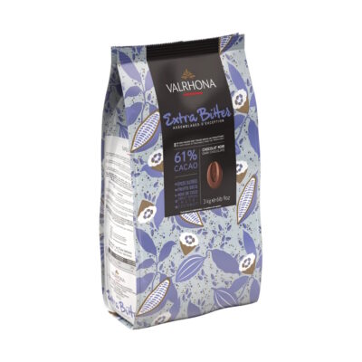Valrhona Extra Bitter 61% Dark Couverture Chocolate Feves