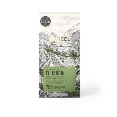 Cluizel El Jardín Colombia 75% Dark Chocolate Bar