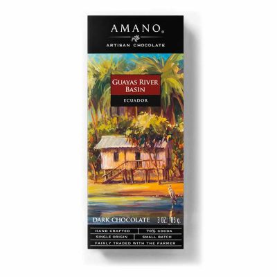 Amano Guayas River Basin 70% Dark Chocolate Bar