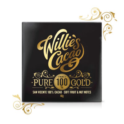 Willie's Cacao San Vincente Colombia 100% Dark Chocolate Bar