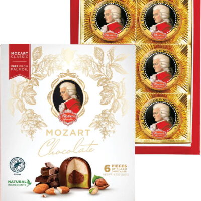 Reber Mozart 6-Piece Chocolate Kugeln Gift Box