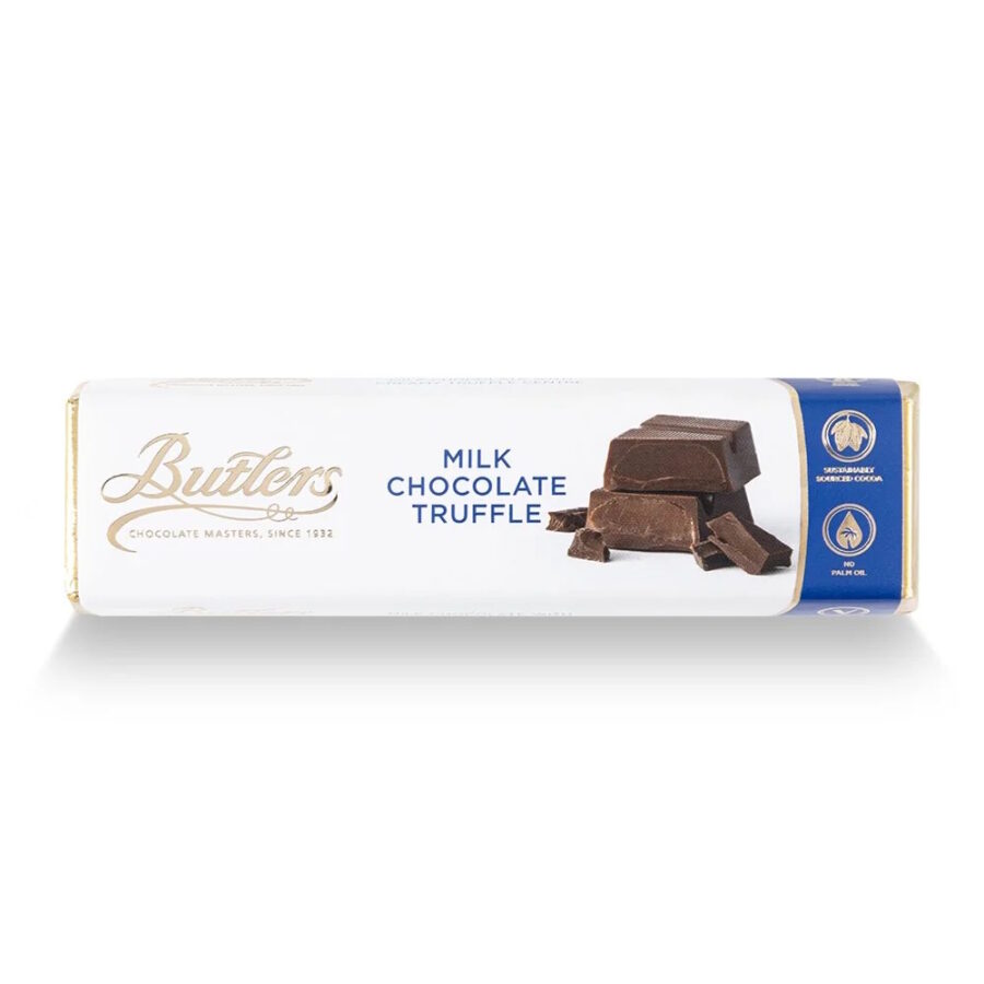 Butlers Milk Chocolate Truffle Bar with Creamy Truffle Centre Lifestyle