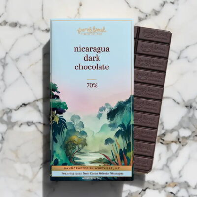 French Broad Chocolate Nicaragua 70% Dark Chocolate Bar