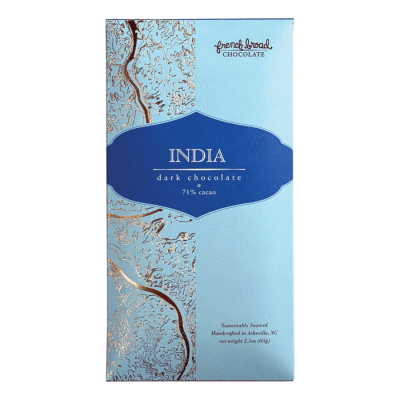 French Broad India 71% Dark Chocolate Bar