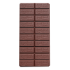 French Broad Malted 45% Milk Chocolate Bar Open