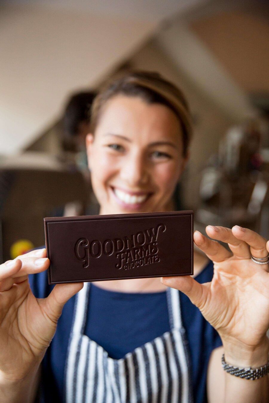 Goodnow Chocolate Monica Chocolate Bar Lifestyle