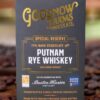 Goodnow Farms Special Reserve Ecuador 77% Dark Chocolate Bar with Putnam Rye Whiskey