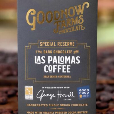 Goodnow Farms Special Reserve Guatemala 77% Dark Chocolate Bar with Las Palomas Coffee