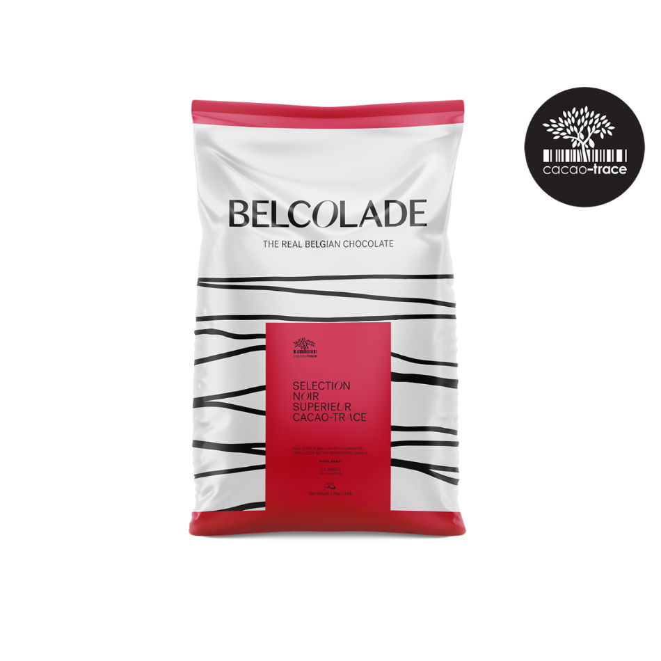Belcolade White Pure Coverture Chocolate Bar