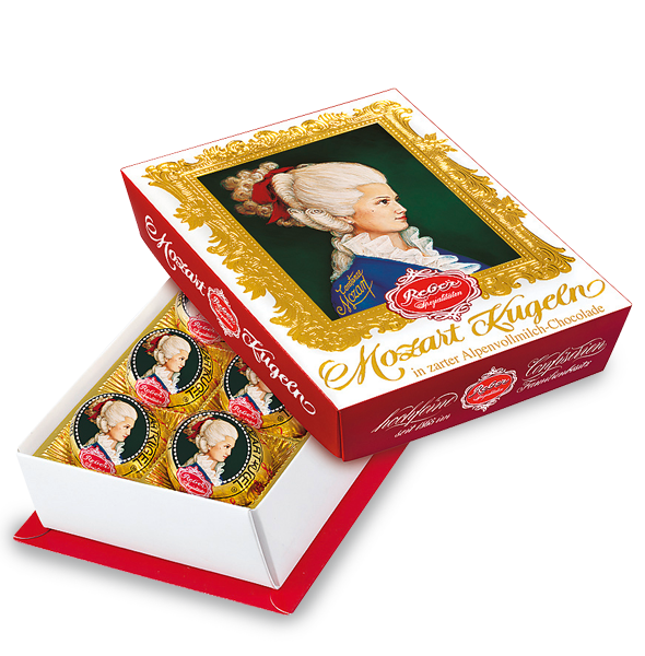 Reber Constanze® Mozart-Kugeln® 6-Piece Portrait Box