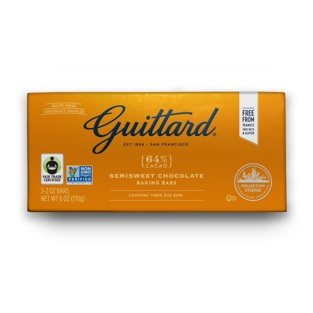 Guittard 64 Semisweet Dark Chocolate Baking Bar World Wide Chocolate