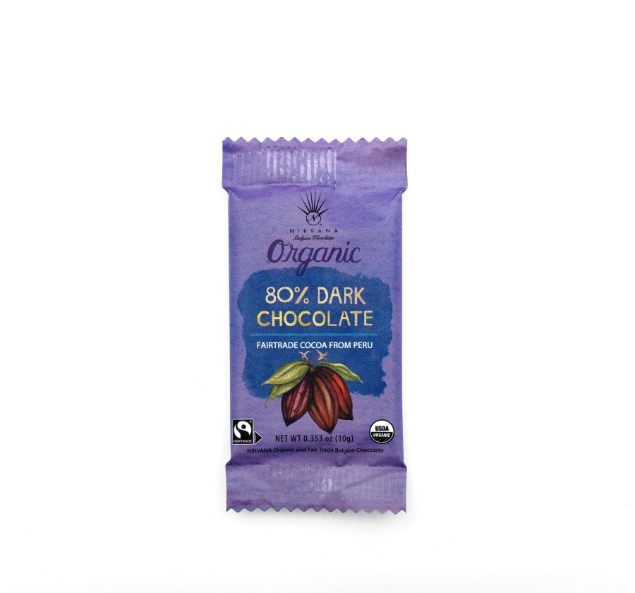 Nirvana Mini 80% Dark Chocolate Bar