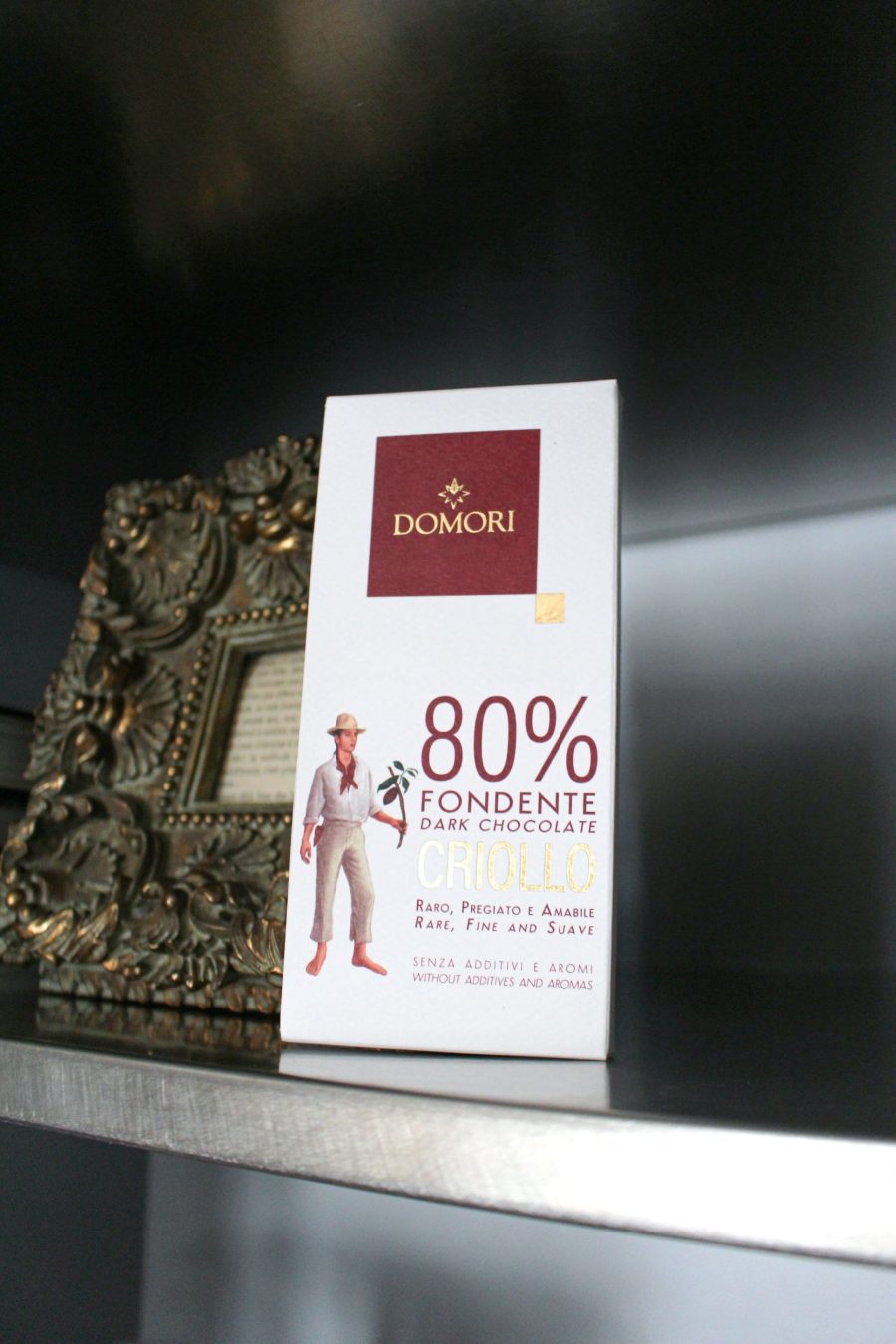 Domori Criollo Blend 80% Dark Chocolate Bar 1
