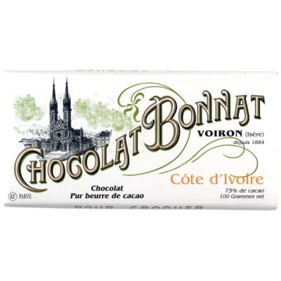 Chocolat Bonnat Côte d'Or 75% Dark Chocolate Bar