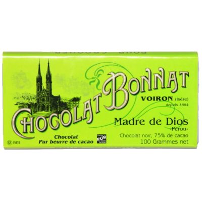 Chocolat Bonnat Madre De Dios Peru 75% Dark Chocolate Bar