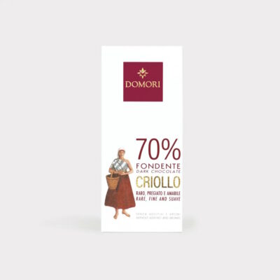Domori Fondente Criollo 70% Dark Chocolate Bar
